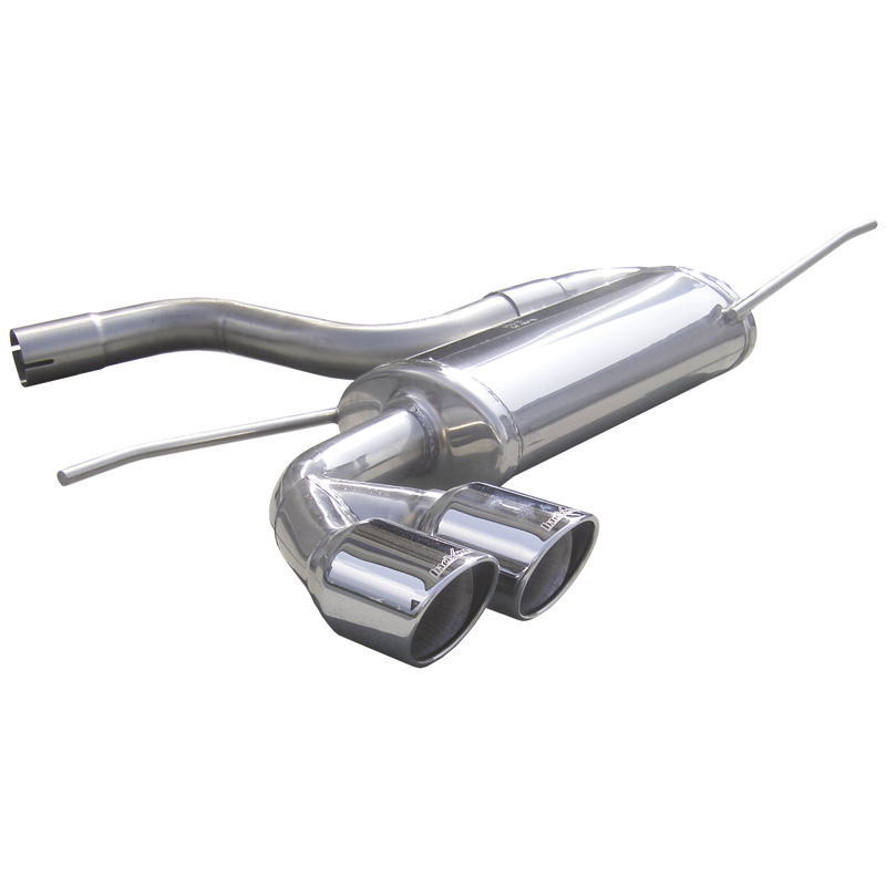 Sportuitlaat VW Golf VI 1.4 TSi (122pk) 08- 2x80mm X-Race