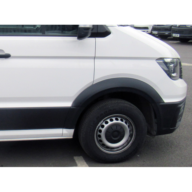 RGM Spatbordverbreders  Volkswagen Crafter 2017- / Man TGE 2017- (Korte & Lange wielbasis) - Zwart