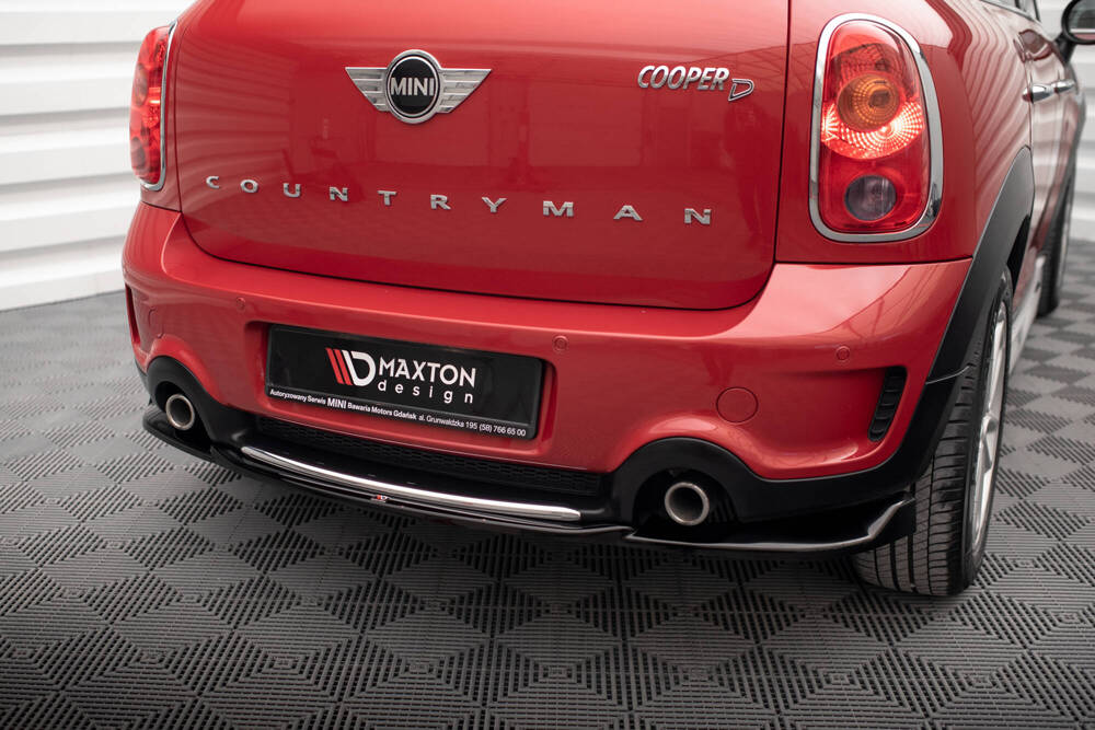Diffuser Mini Cooper Countryman R60 FL 2014 - 2017 Maxton Glans Zwart