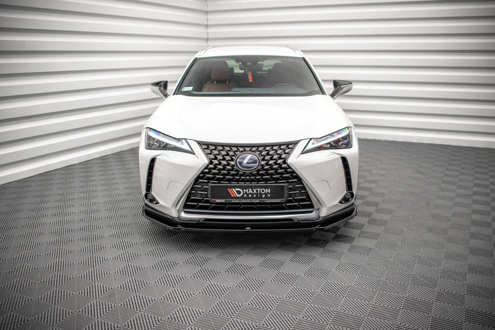 Voorspoiler Lexus UX MK1 Maxton Glans Zwart