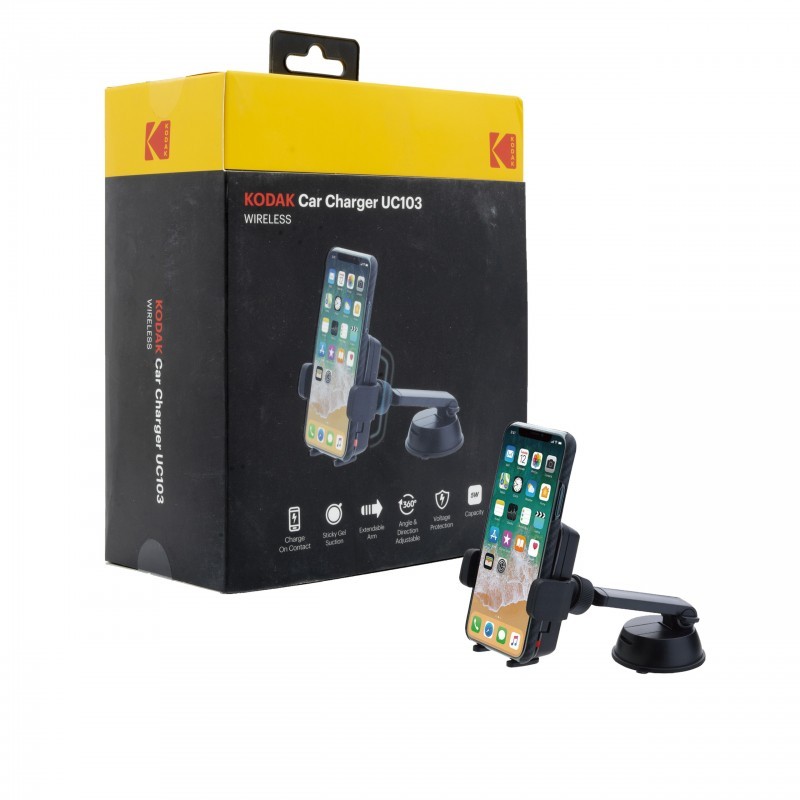 UC103 KODAK Car Wireless Charger Sticky Pad
