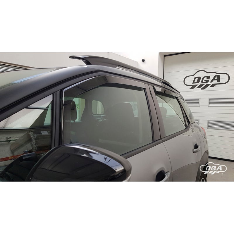 DGA Zijwindschermenset  Citroën C3 Aircross 2017-2024 (4-delig)