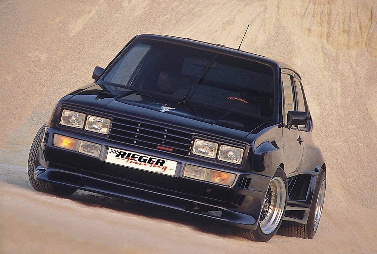 Achterverbreders Breedversie ll VW Golf I Polyester Rieger