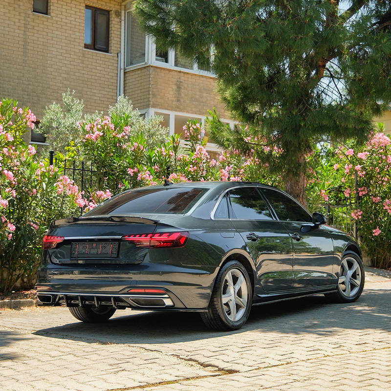 Oneway Complete bodykit  Audi A4 (B9) Sedan Facelift 2019-2024 excl. S4/S-Line - Glanzend zwart