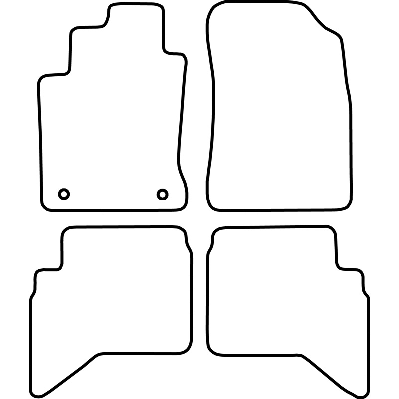 Automatten Daihatsu Terios 06-