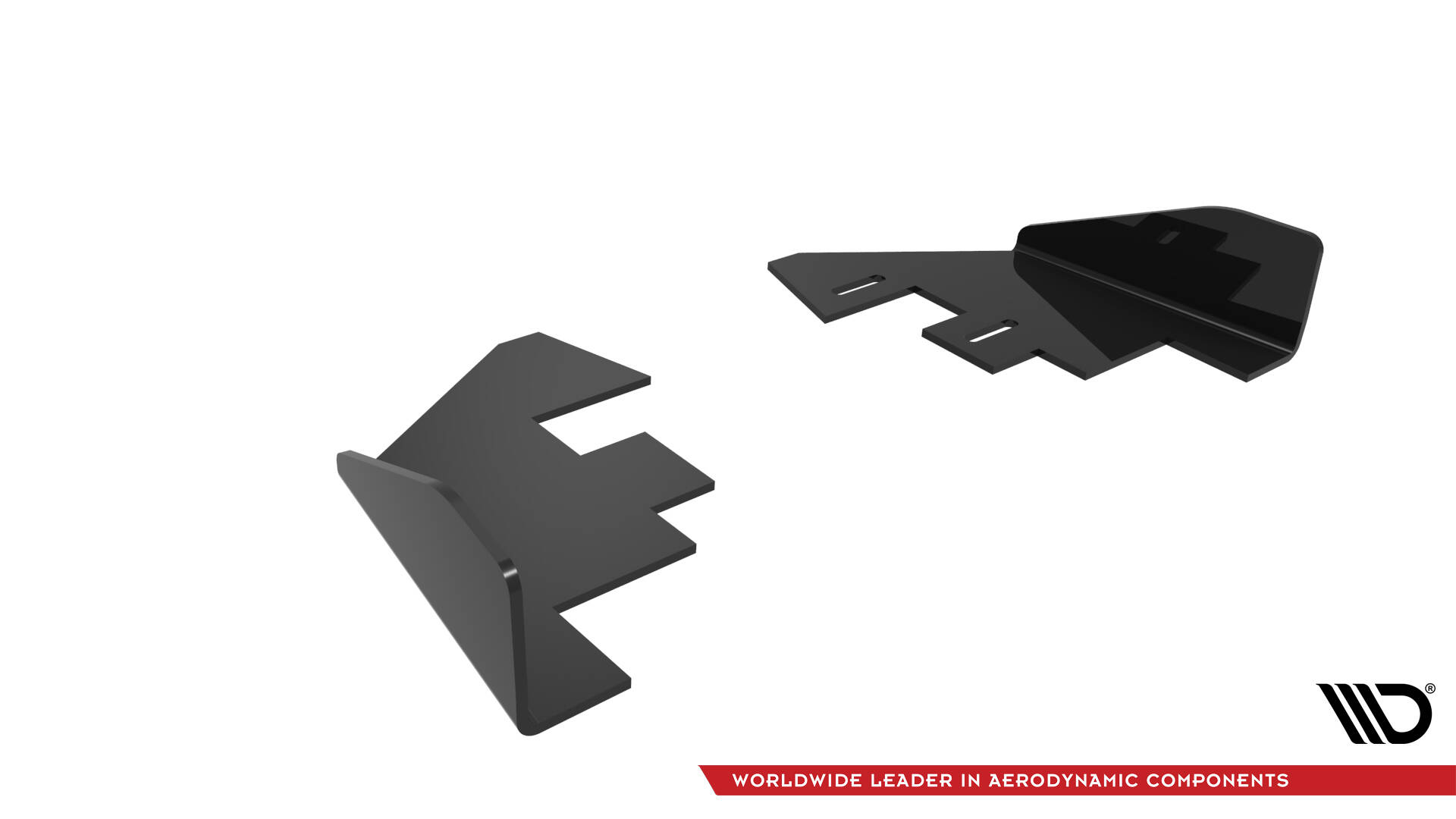 Street Pro Achter Zij Flaps Audi S3 / A3 S-line 8Y Facelift Maxton Glanzend zwart