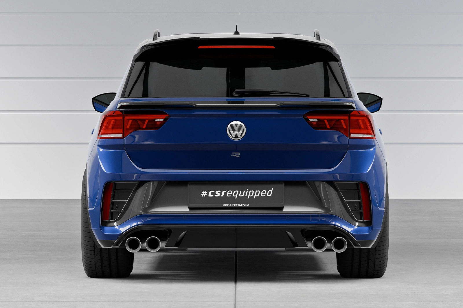 Achterspoiler VW T-Roc (Typ A1) glans zwart 2017–