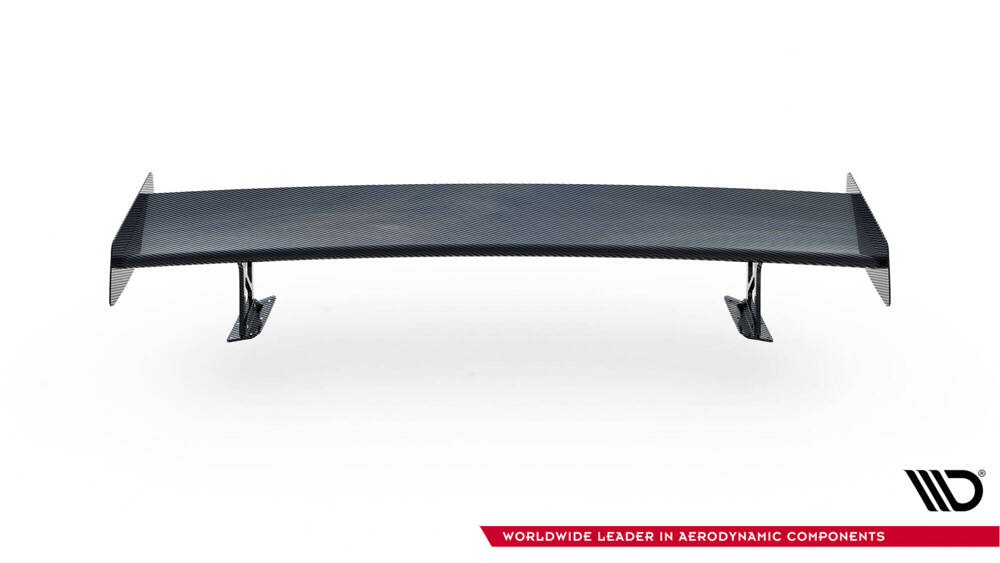 Carbon Spoiler Met Externe Brackets Uprights + Led BMW M2 F87