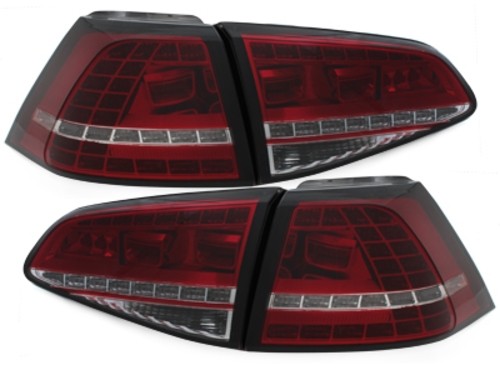 Taillights VW Golf VII LED 12- red