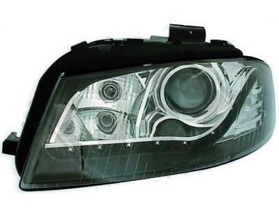 Faros Audi A3 8P LED Los ojos del Diablo Dayline negro