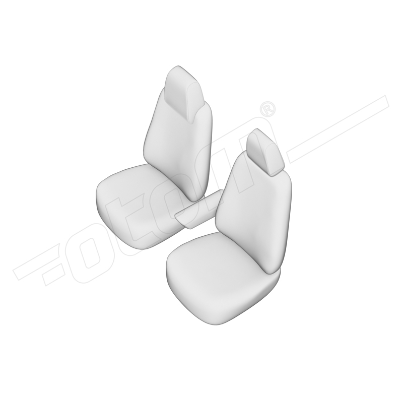 Original Design Stoffen Stoelhoezenset 1+1  Opel Combo 2018- (armsteun aan bestuurdersstoel + vaste passagiersstoel)