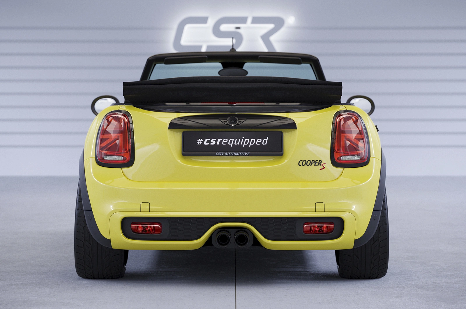 Achterspoiler Mini F57 Glans Zwart – CSR Design (2016-)