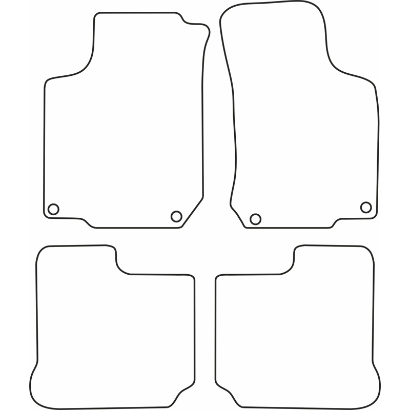 Automatten Seat Toledo/Leon 99-