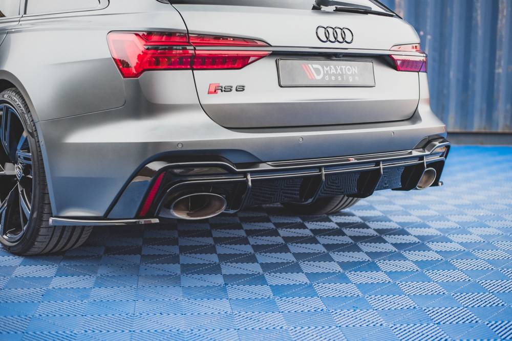 Diffuser Audi RS6 / RS7 C8 Maxton Glanzend Zwart