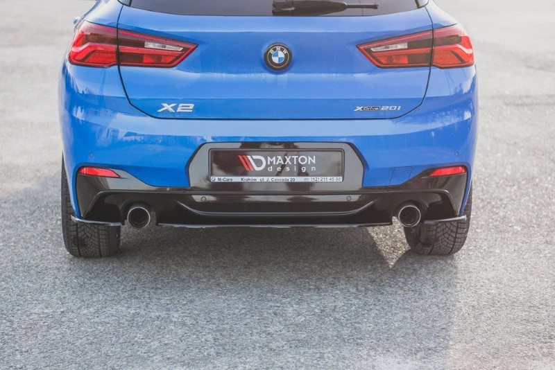 Centrale Achterspoiler BMW X2 F39 M-Pack Glanzend Zwart