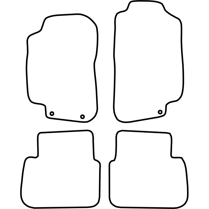 Automatten Saab 9-5 08-