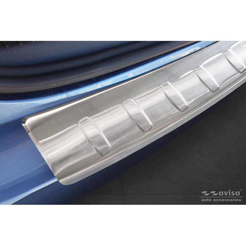 RVS Achterbumperprotector VW Touran III GP2 10-