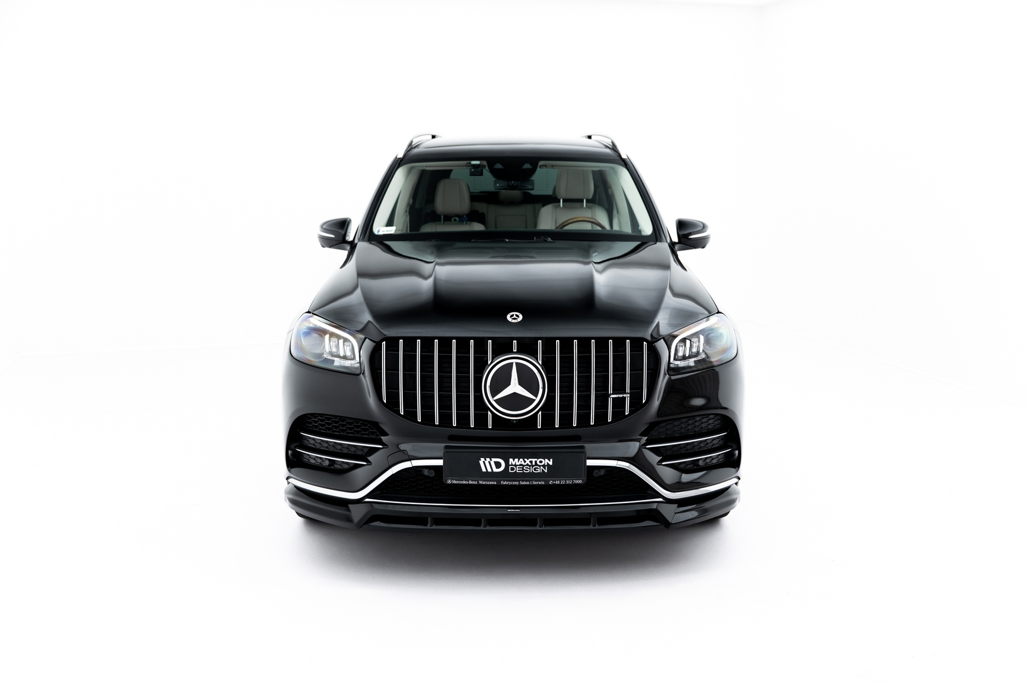 Voorspoiler Mercedes-Benz GLS AMG-Line X167 V.2