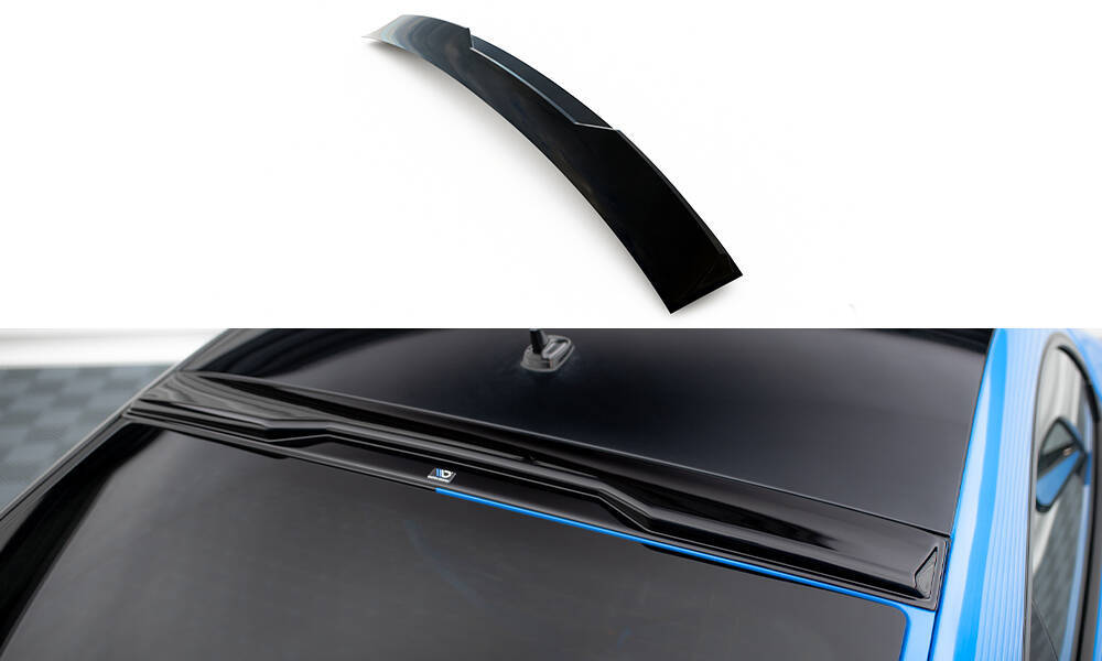 Spoiler Audi TT 8S Maxton Glans Zwart