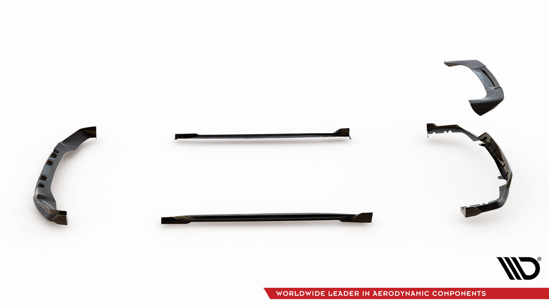 Carbon Fiber Bodykit BMW X5 M-Pack G05 Facelift Maxton Glanzend zwart