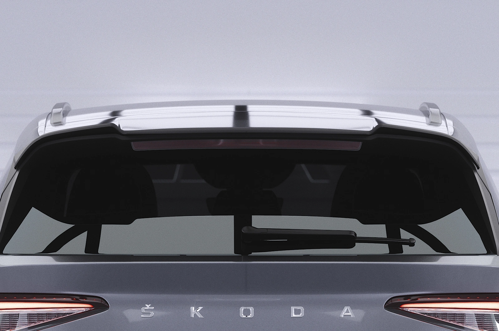 Achterspoiler Škoda Enyaq iV glans zwart CSR