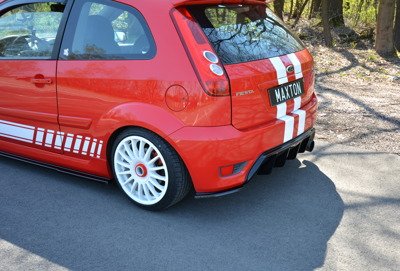Zijdiffusers Ford Fiesta ST Mk6 Glans Zwart