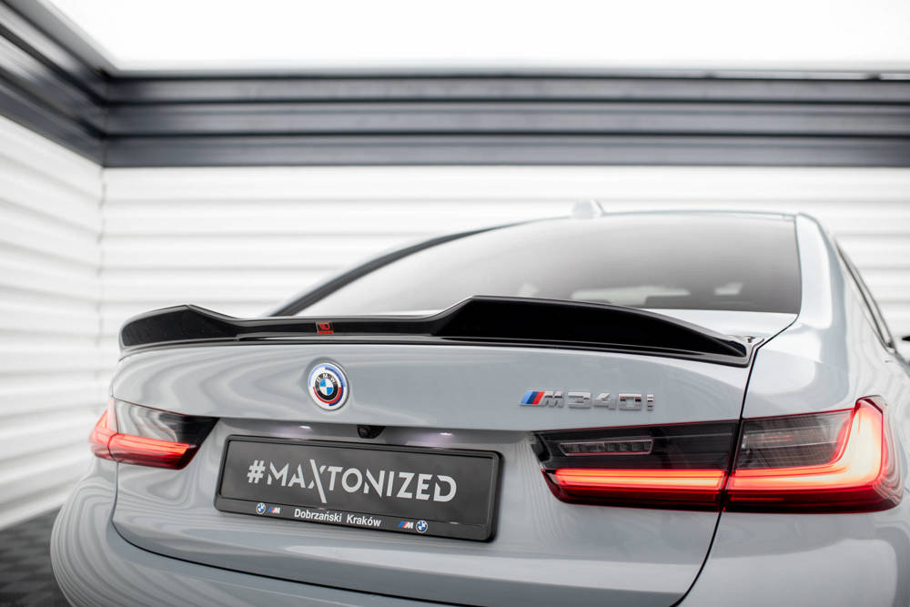 Spoiler BMW M Pakket & M340i G20 / G21 FL Maxton Glans Zwart