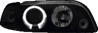 Faros Fiat Punto 1 Angel eye negro