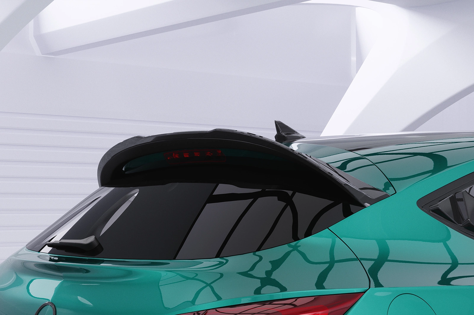 Achterspoiler Opel Astra J glans zwart