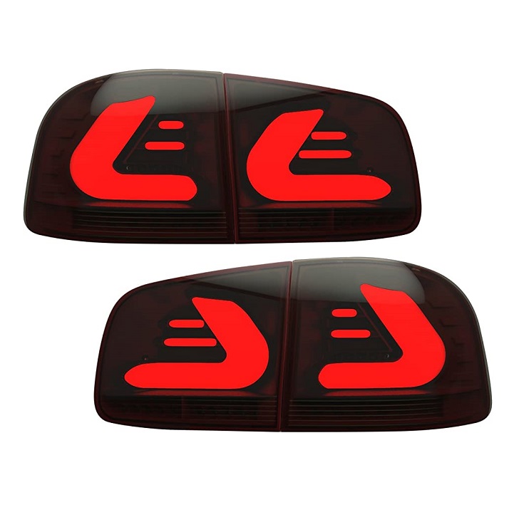 parte trasera VW Touareg 02-10 Car DNA LED rojo