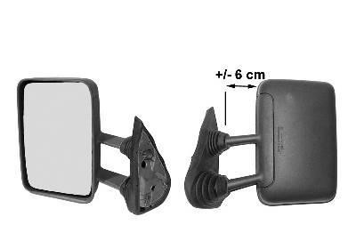 spiegel, korte arm, rechts, 1996-Iveco Daily/Turbodaily, 1990-19