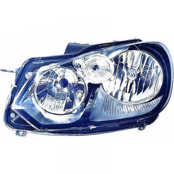 Koplamp links VW GOLF VI 08->> HELLA H7+H15
