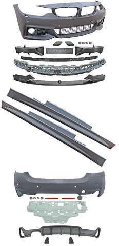 Bumperkit BMW 4 Serie F32 sedan 2013>