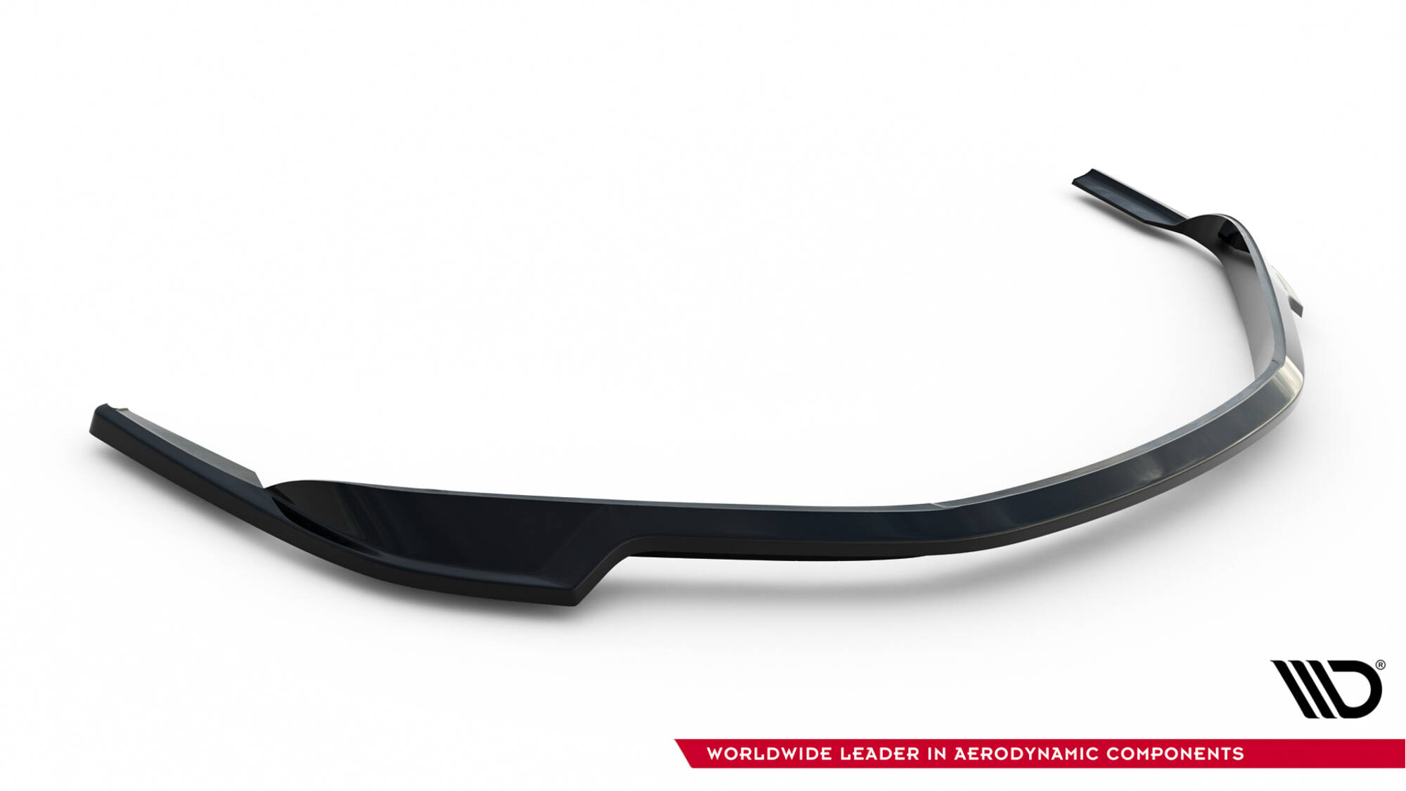 Voorspoiler Porsche 911 Turbo S Sport Package 992 Maxton Glanzend zwart