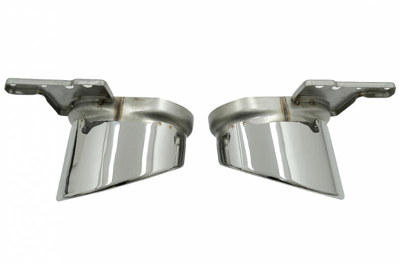 Diffusor Audi A6 S-Line C8 Glanzend Zwart incl. sierstukken