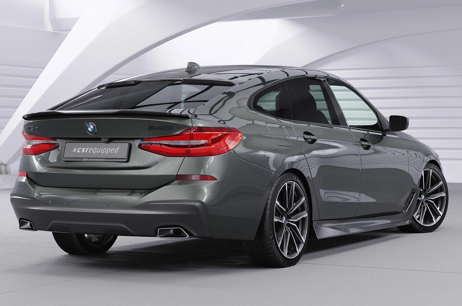 Achterspoiler BMW 6er G32 Gran Turismo Glans Zwart (2017–) CSR