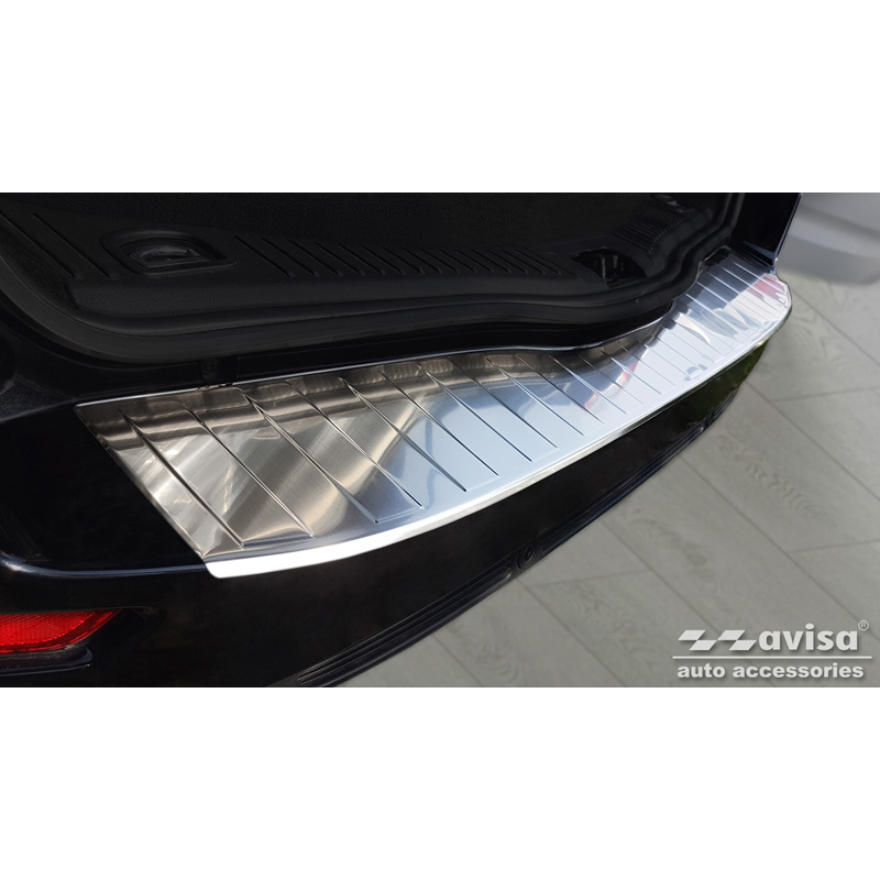 RVS Achterbumperprotector  Ford Mondeo Wagon FL 2010-2014 'Ribs'
