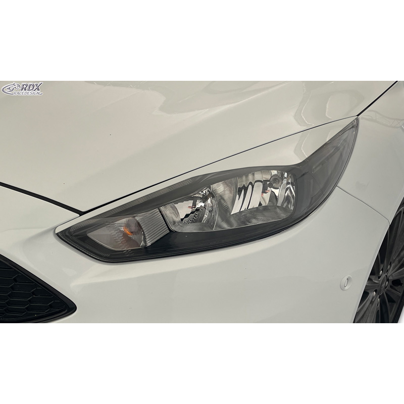 Koplampspoilers  Ford Focus III Facelift 2014-2018 (ABS)