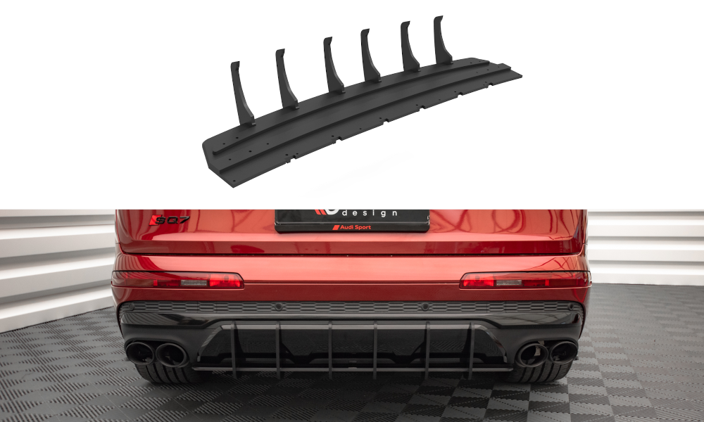 Diffuser Street Pro Audi SQ7 / Q7 S-Line FL Maxton