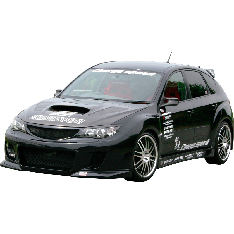Chargespeed Voorbumper  Subaru Impreza WRX STi 2008- Type 2 (FRP) + Grill