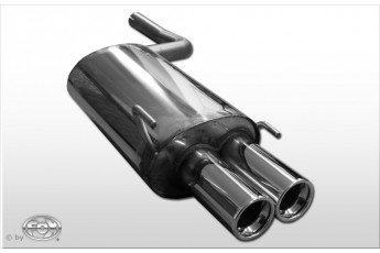 Mercedes CLK Typ 208 Einddemper - 2x80 Typ 13 FOX