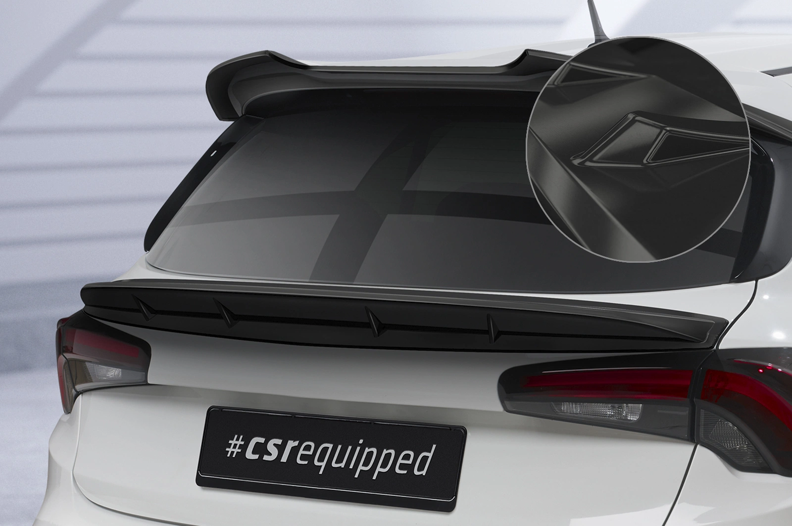 Achterspoiler Fiat Tipo (Typ 356) Glans Zwart – CSR Design (2015-)