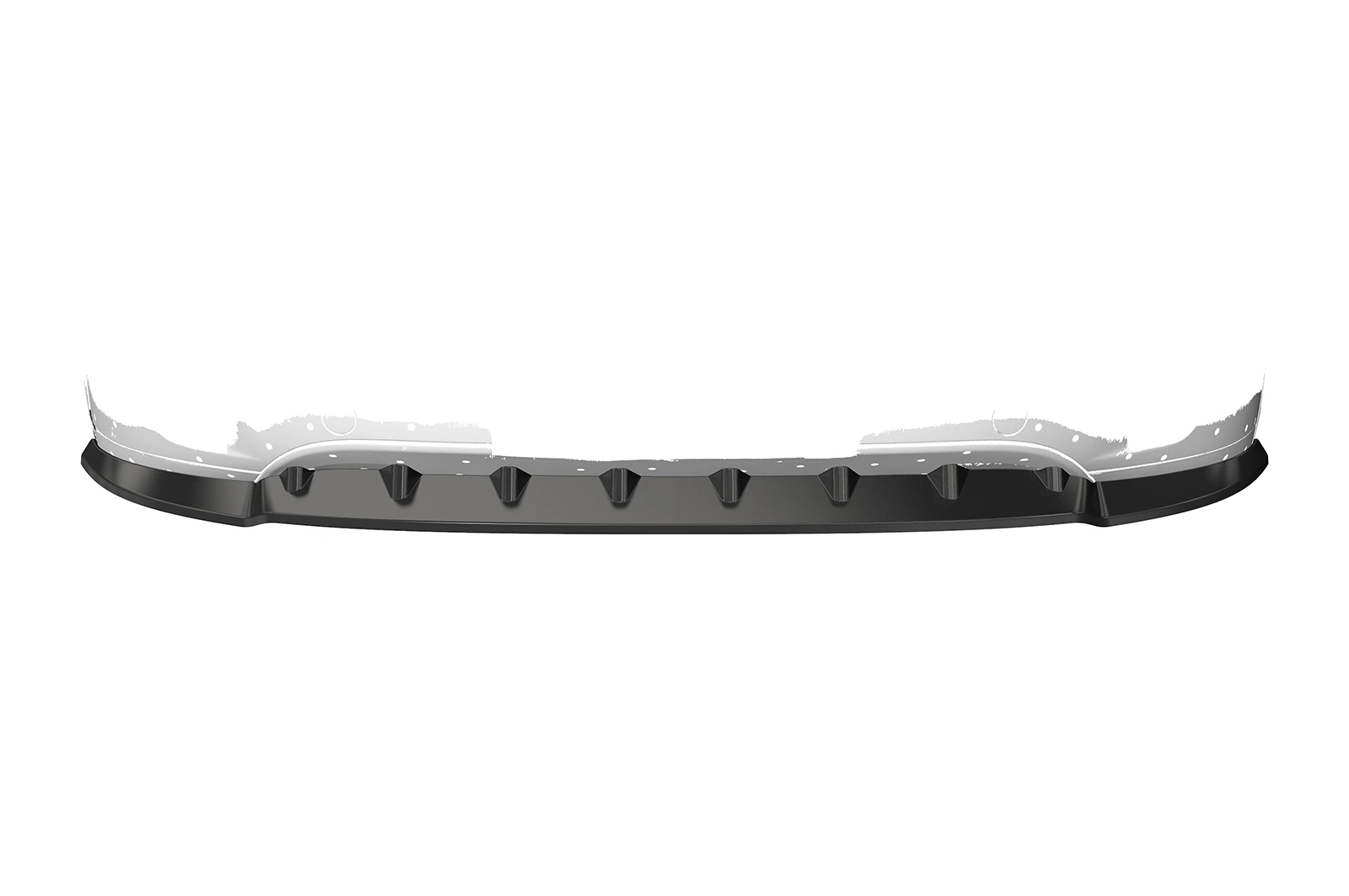 Voorspoiler Porsche Cayenne Typ 92A glans zwart – CSR Automotive (2010-09/2014)