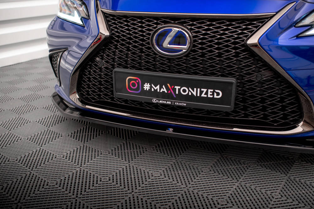 Voorspoiler V.1 Lexus ES F Sport 2019 - Maxton Glans Zwart