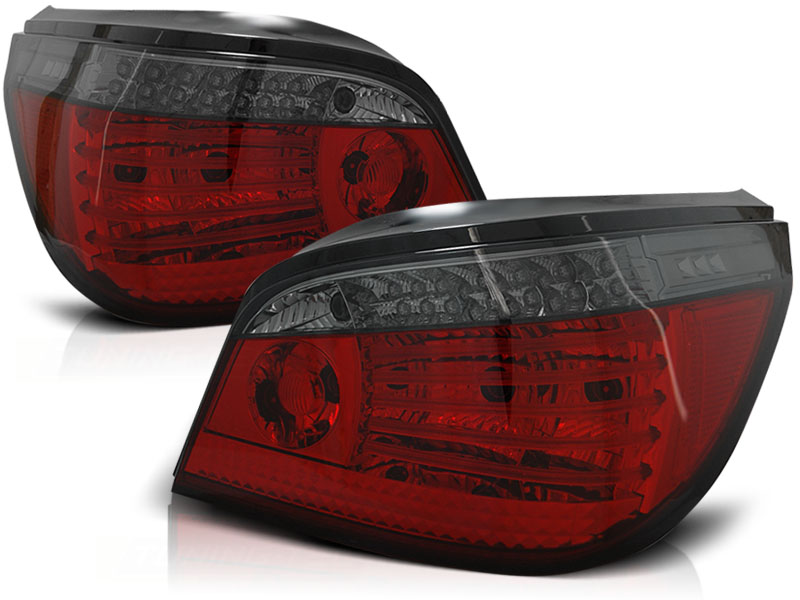 Taillights BMW E60 03-07 LED+CELISstripeen