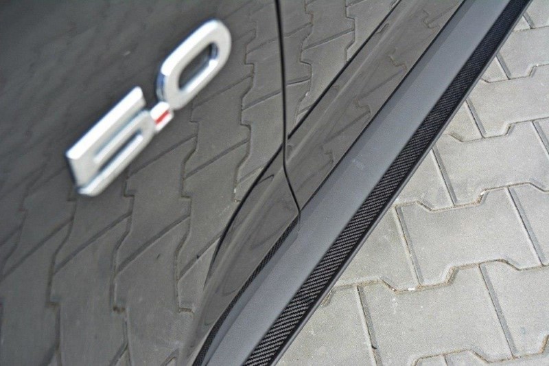 Zijskirts Diffusers Ford Mustang GT Mk6 Racing Glanzend Zwart