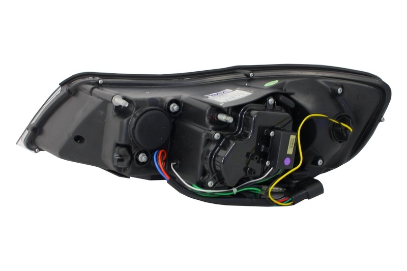 Faros Skoda Octavia 09-12 Dayline Los ojos del Diablo negro