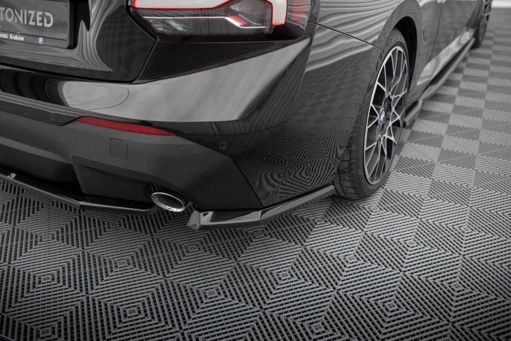 Zijdiffusers V.1 BMW 2 Serie Coupe G42 Maxton Glans Zwart