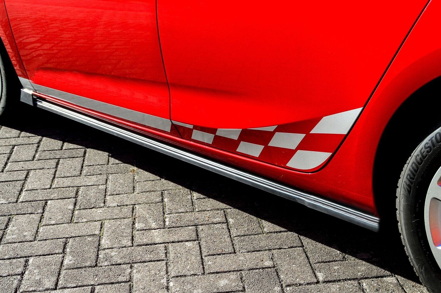 Zijskirts met vleugels voorzijde Hyundai I30 N-Line 2021-