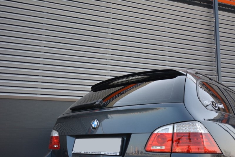 Spoilerkap Diffusers BMW 5 E61 M-PACK Glanzend Zwart Maxton